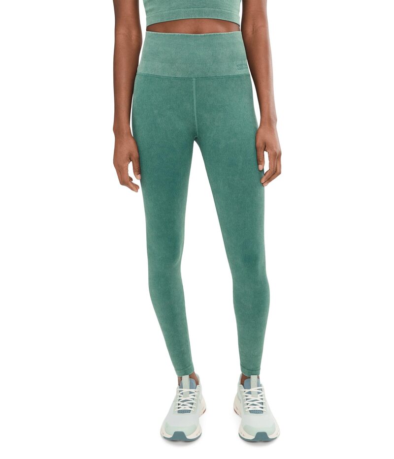 スピリチュアルギャングスタ レディース ボトムス カジュアルパンツ レギンス Spiritual Gangster Sun Bleached Love 7/8 Leggings Lilypad|ReVida 店