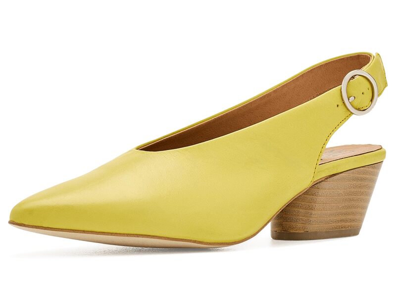 ミズムーズ レディース シューズ 踵 サンダル Miz Mooz Haven Heeled Sandals Lemon