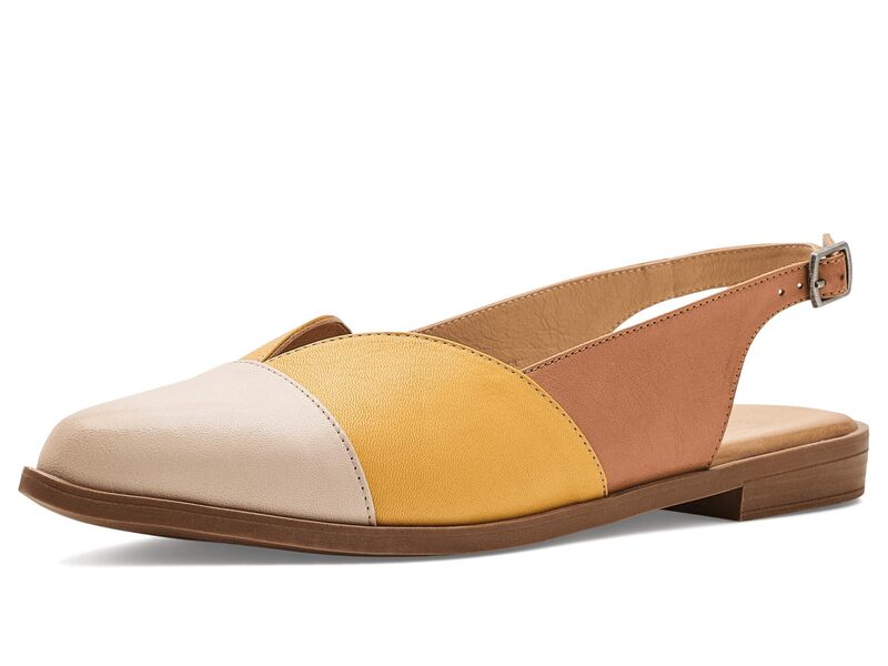 ミズムーズ レディース シューズ サンダル Miz Mooz Florie Sling Back Flats Latte Multi マルチ色合い