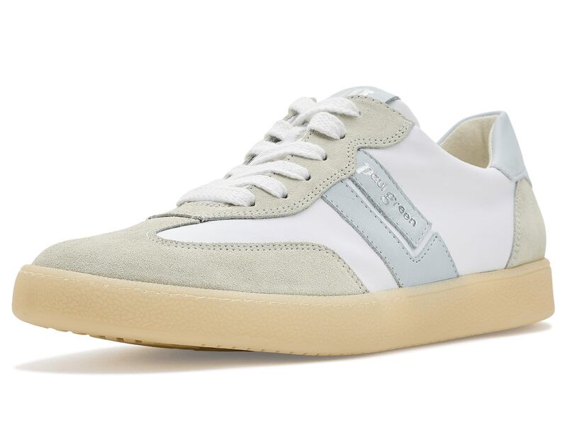 極点・緑であること レディース シューズ スニーカー Paul Green Dalton Sneakers Milk White Combo 白いこと