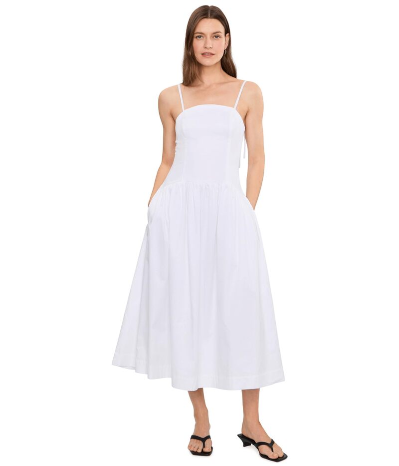 ジョーズジーンズ レディース トップス ワンピース マキシ Joe's Jeans The Mara Maxi Dress White ホワイト｜ReVida 店