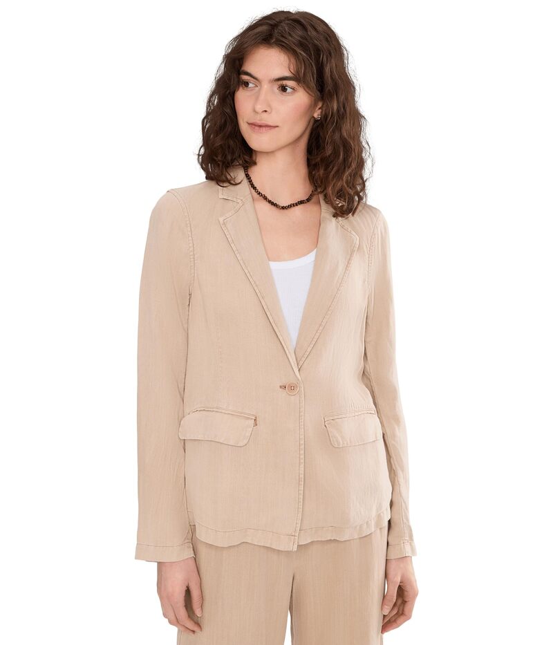 マイケルスターズ レディース アウター コート ブレザー Michael Stars Aubrey Blazer Macadamia｜ReVida 店