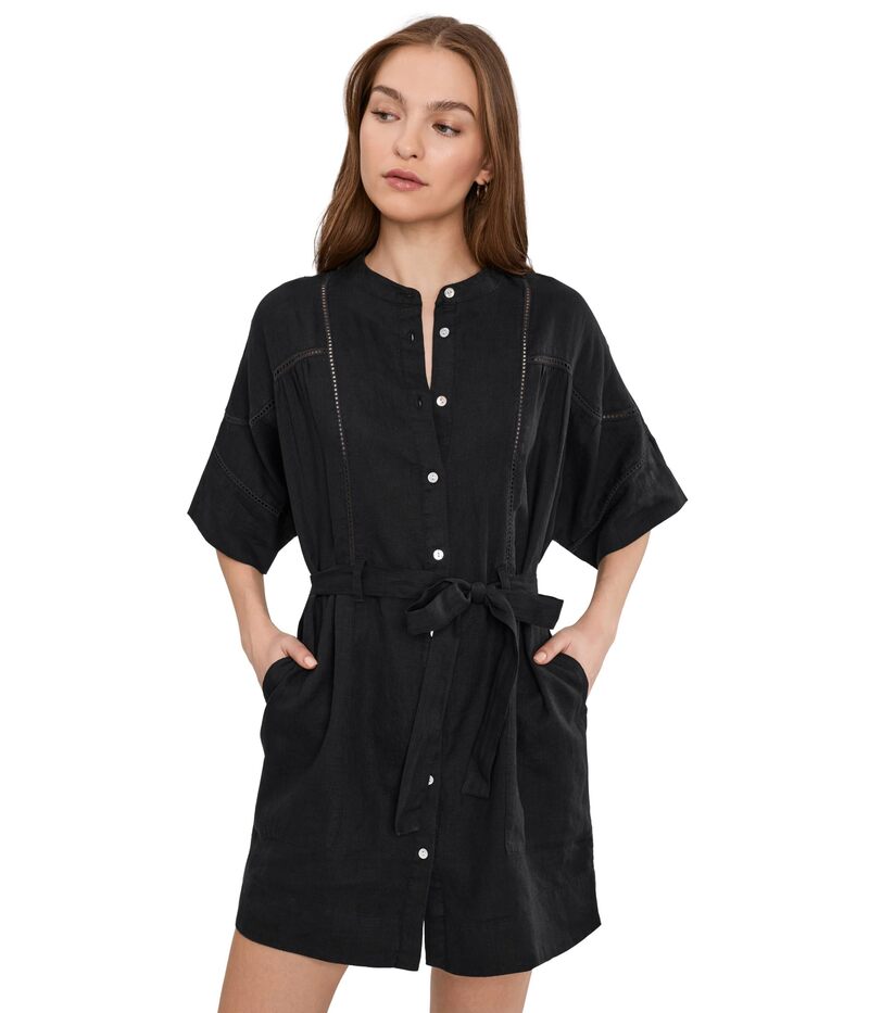 ファレティ レディース トップス 衣装 Faherty Luna Dress Black 黒いこと