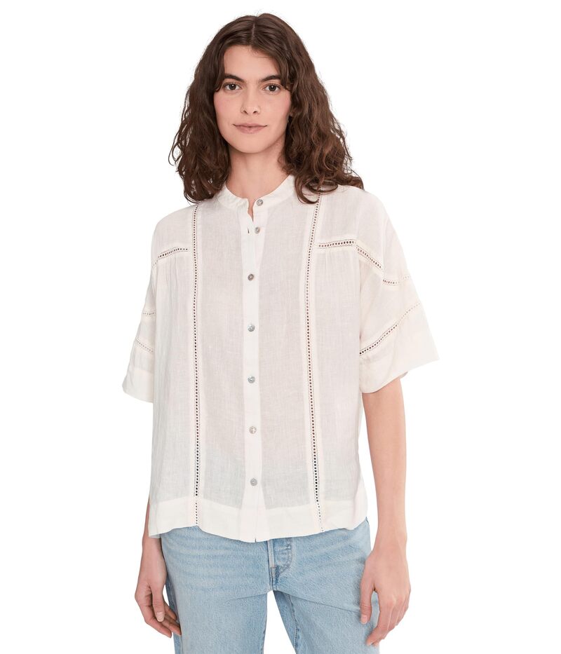 ファレティ レディース 水泳着 いの一番のみ Faherty Luna Top White 白いこと
