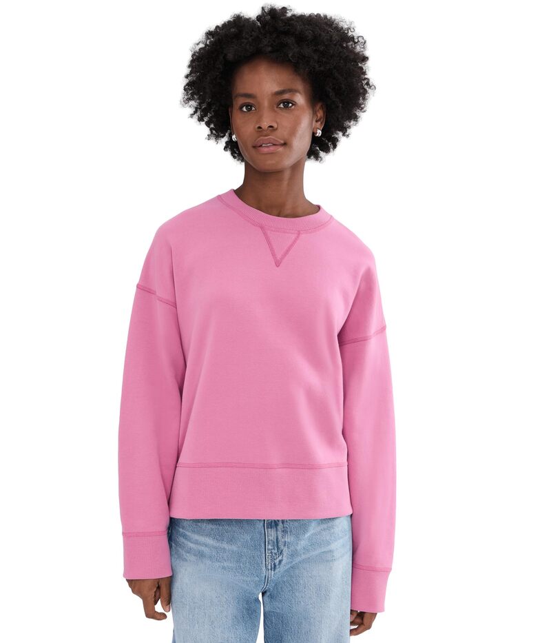 ファレティ レディース アウター パーカー・スウェット ヴィンテージ フリース Faherty High Standard Fleece Vintage Crew Ibis Rose