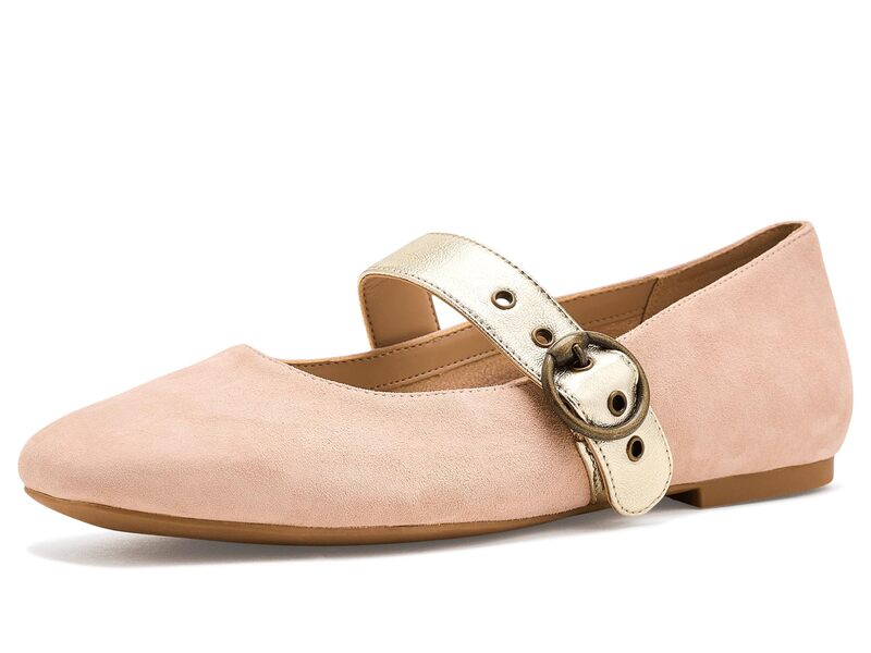 バイオニック レディース シューズ 踵 VIONIC Hattie Rugby Tan Suede タン