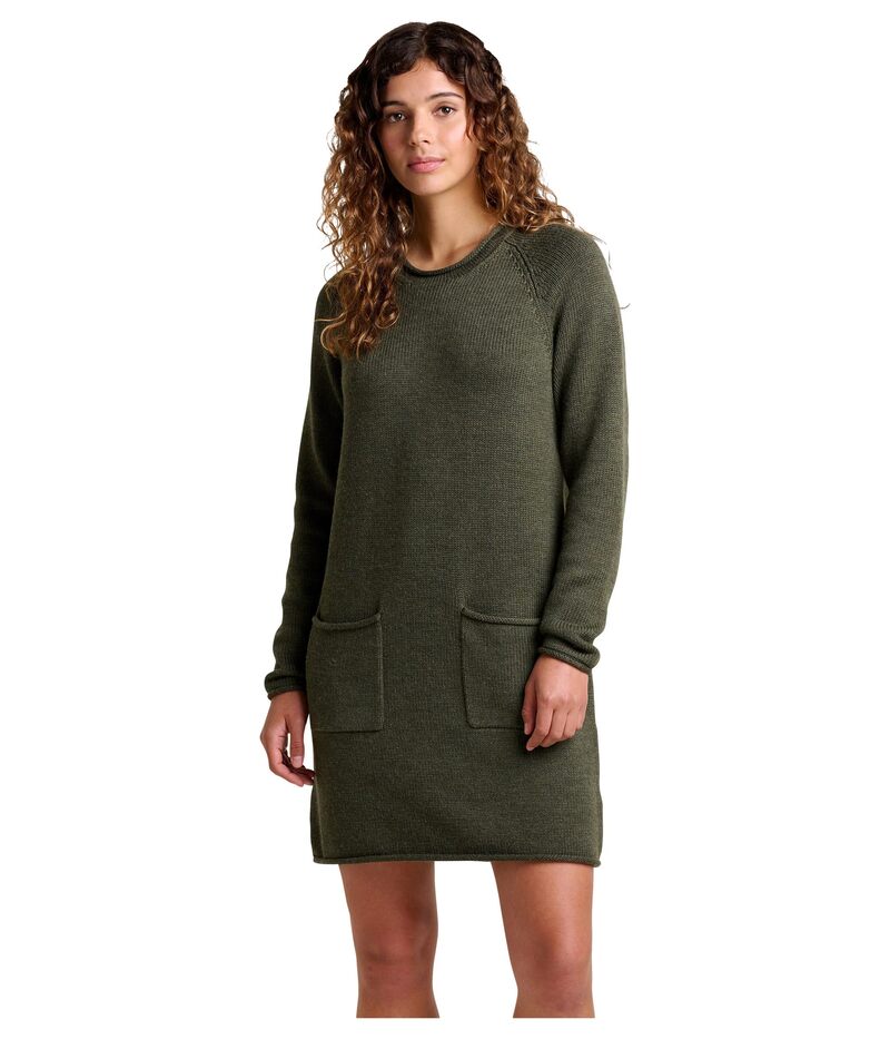 ドード アンドコー レディース トップス 衣装 スウェーター Toad\u0026Co Alpineglo Sweater Dress Olive オリーブ
