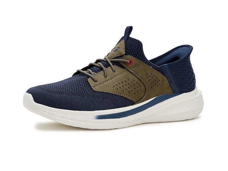 スケッチャーズ メンズ シューズ スニーカー SKECHERSlade - Caster Navy/Tan 米国海軍