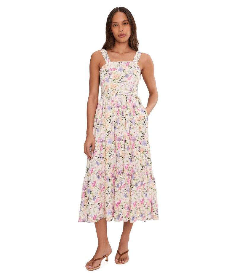 セセ レディース トップス 衣装 MIDI リネン CeCe Linen Midi Tank Dress New Ivory 象牙色
