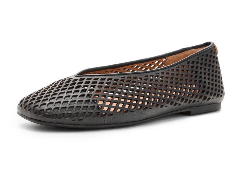 ケネスコール レディース シューズ サンダル Gentle Souls by Kenneth Cole Willow Perf Black Leather ブラック|ReVida 店