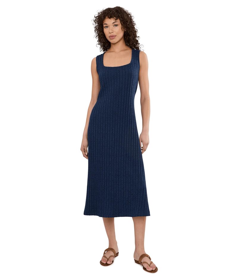 マイケルスターズ レディース トップス 衣裳 Michael Starsofia Square Neck Dress Nocturnal