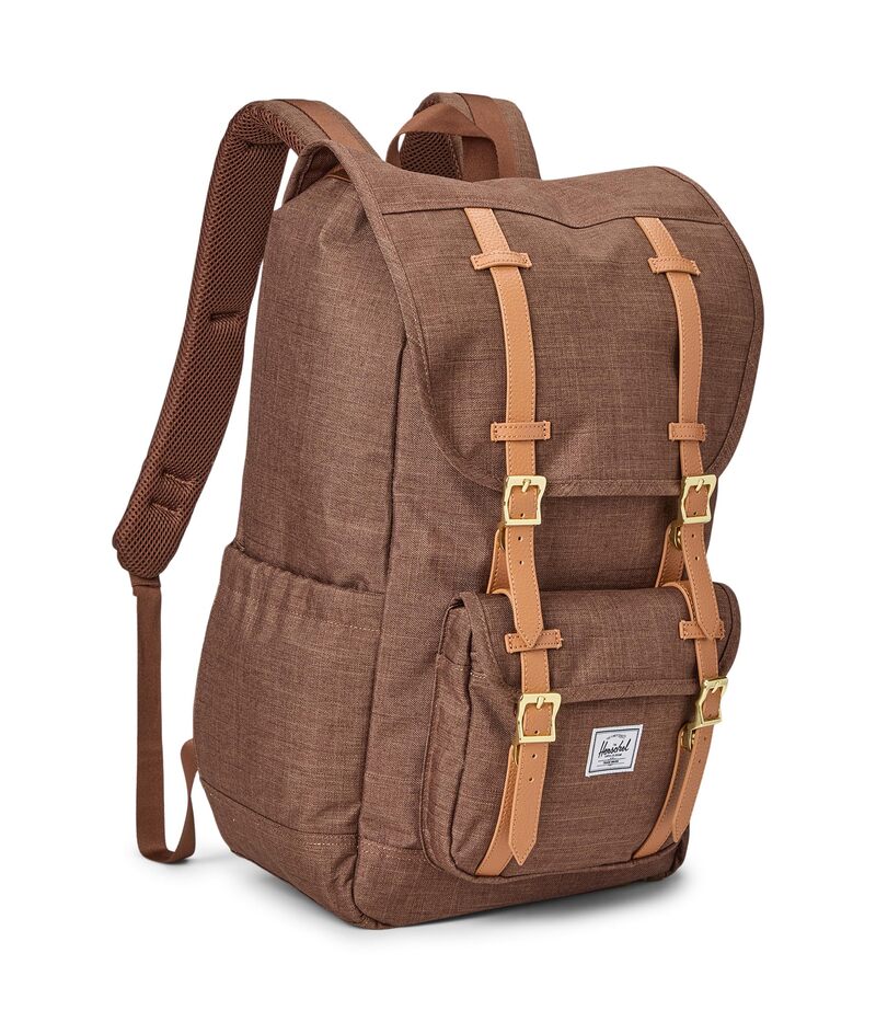 ハーシェルサプライ メンズ バッグ バックパック・リュックサック Herschel Supply Co. Little America Backpack Potting Soil Crosshatch|ReVida 店