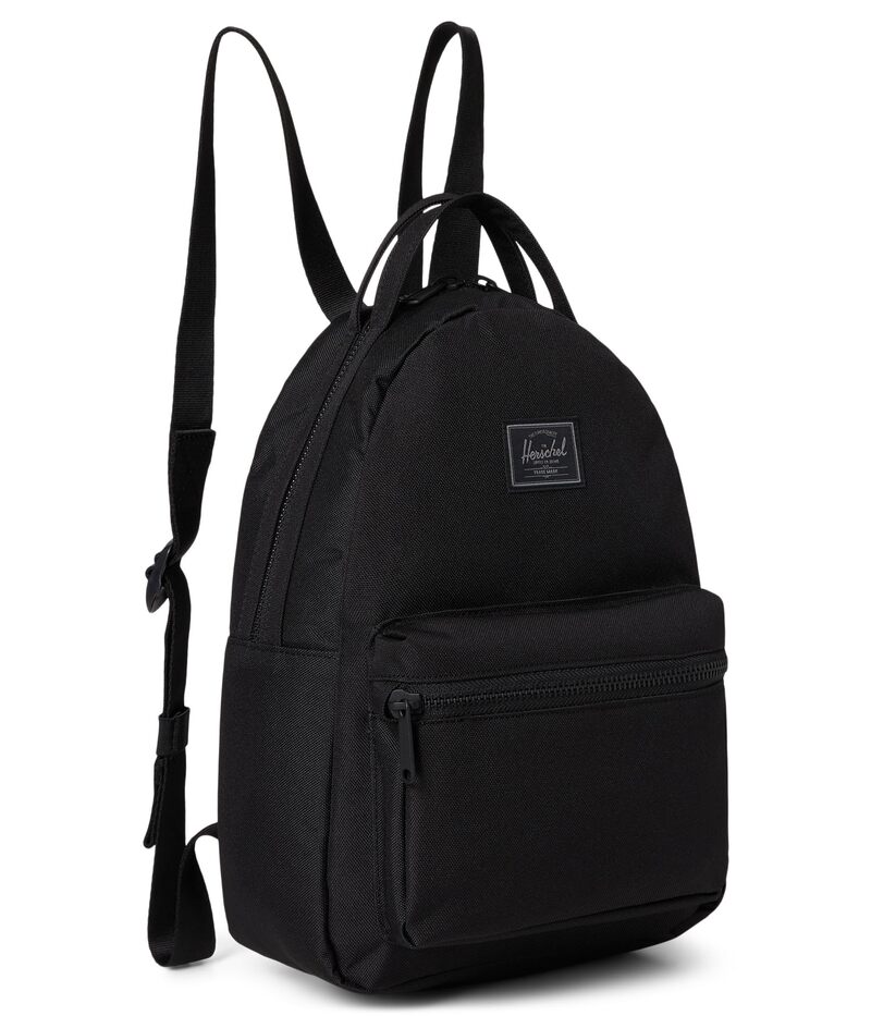 ハーシェルサプライ メンズ 御徒面子 うしろ側容器に並べる・背嚢 ミニ Herschel Supply Co. Nova Mini Backpack Black Tonal 黒いこと