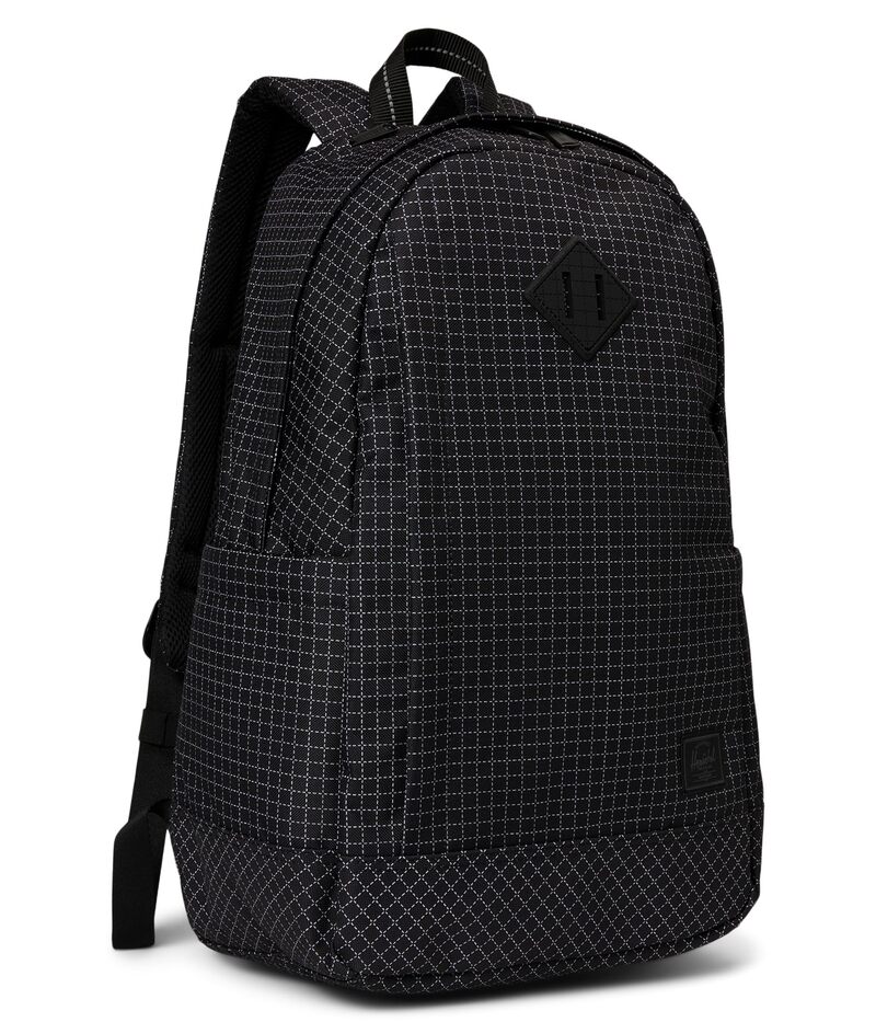 ハーシェルサプライ メンズ 御徒面子 うしろ側容器に並べる・背嚢 Herschel Supply Co. Seymour Backpack Grid-Black 黒いこと