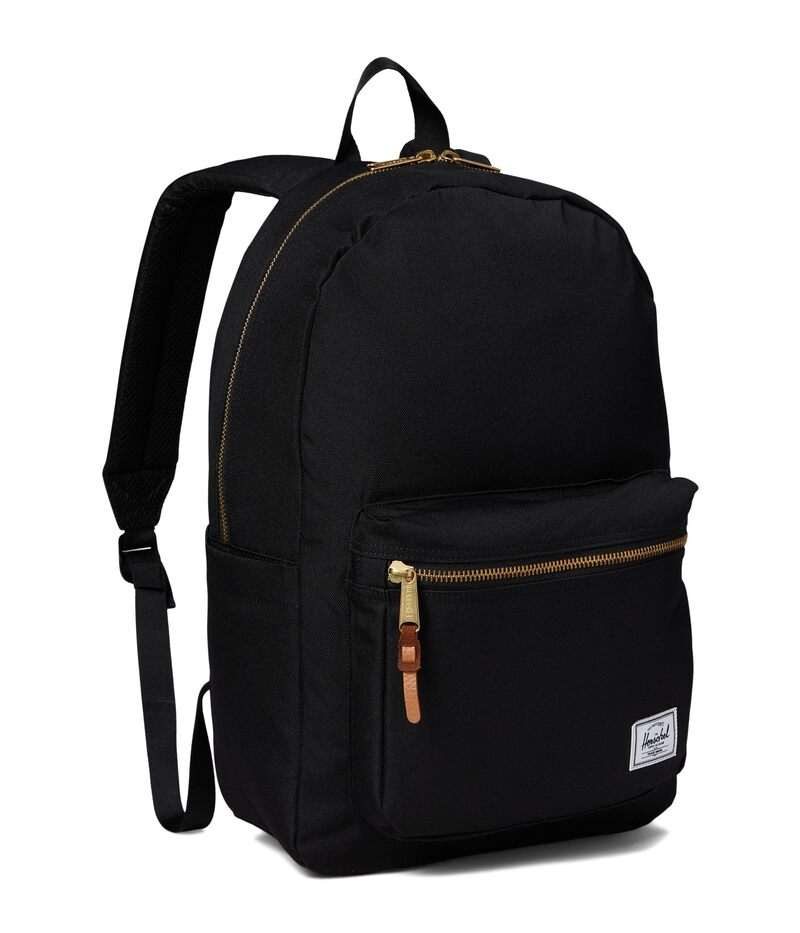ハーシェルサプライ メンズ 御徒面子 うしろ側容器に並べる・背嚢 Herschel Supply Co. Settlement Backpack Black 黒いこと