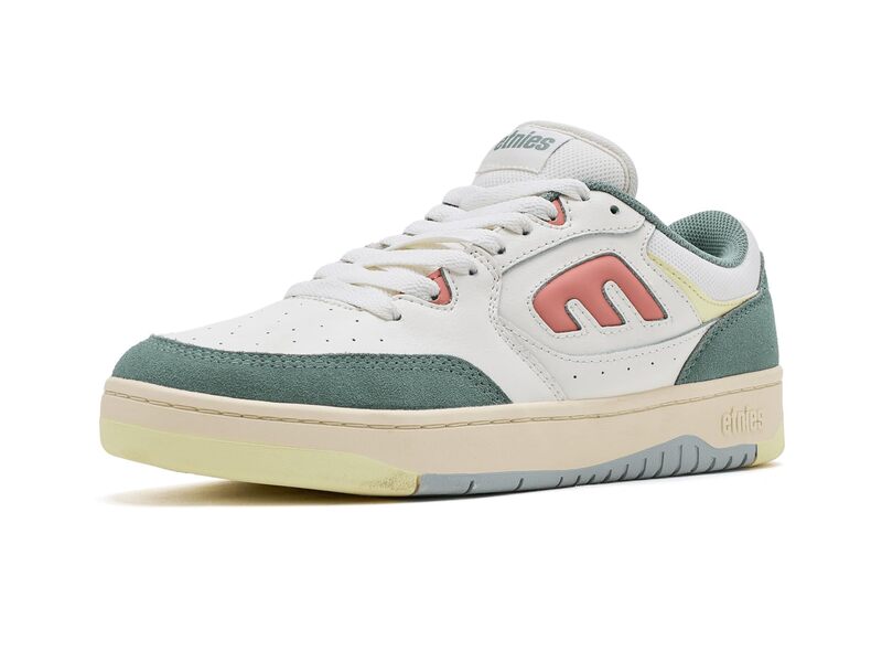 エトニーズ メンズ シューズ スニーカー etnies Loot Green/White/Yellow ホワイト｜ReVida 店