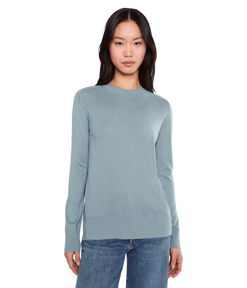 バーレイ レディース アウター 編み物・スウェーター Varley Fincham Knit Sweater Arona Blue 青色