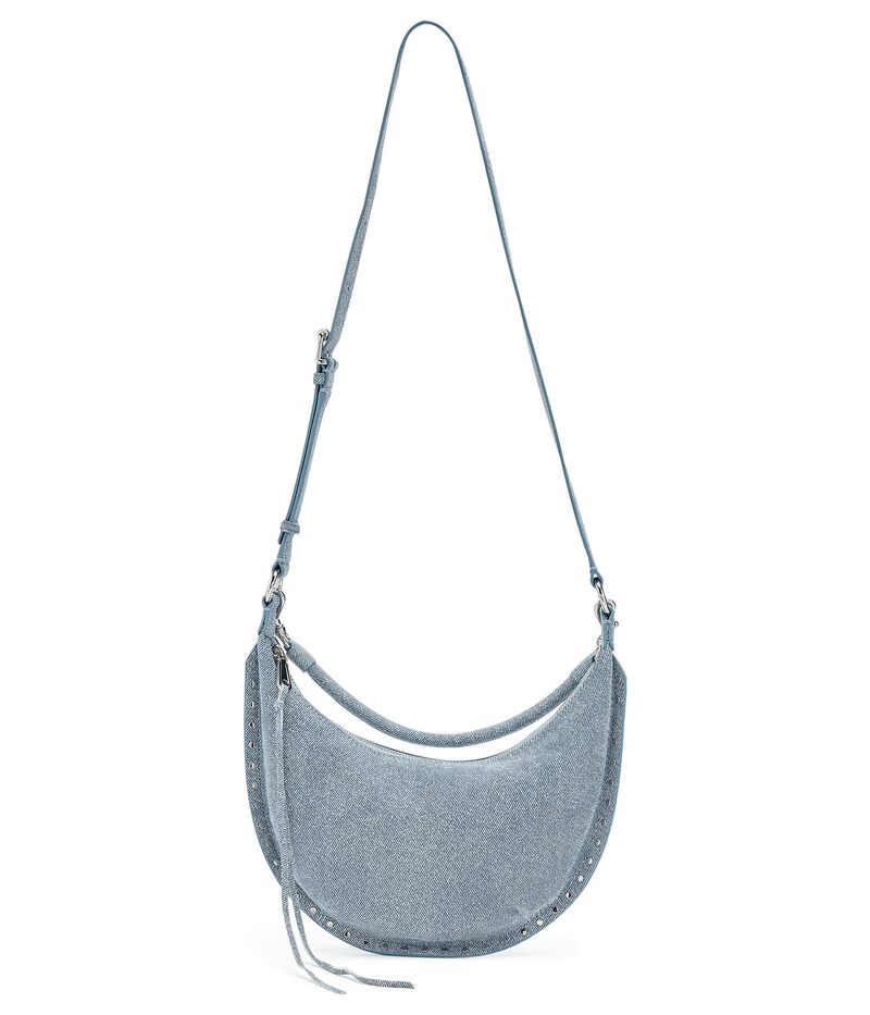 レベッカミンコフ レディース バッグ Rebecca Minkoff Darren SM Crescent Xbody Denim デニム|ReVida 店