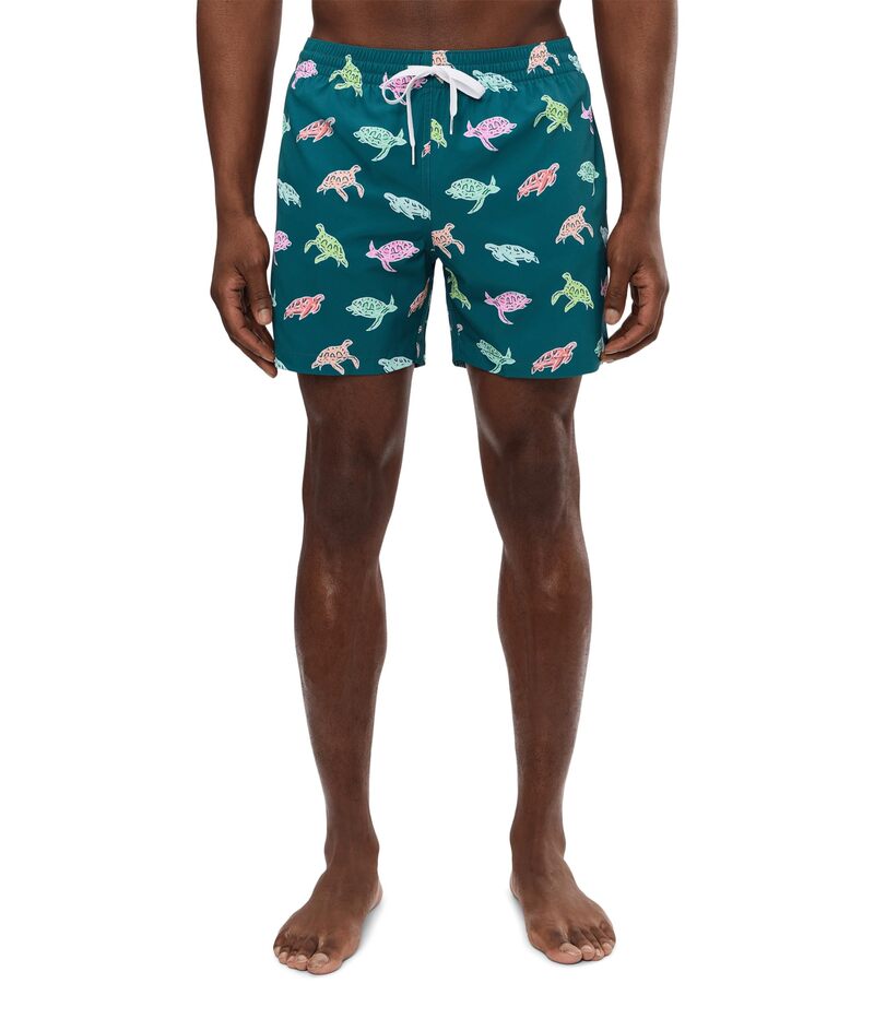 チャビーズ メンズ 海水着 二分の一ズボン下・さる股引き トール Chubbies The Turtally Awesomes 5.5\