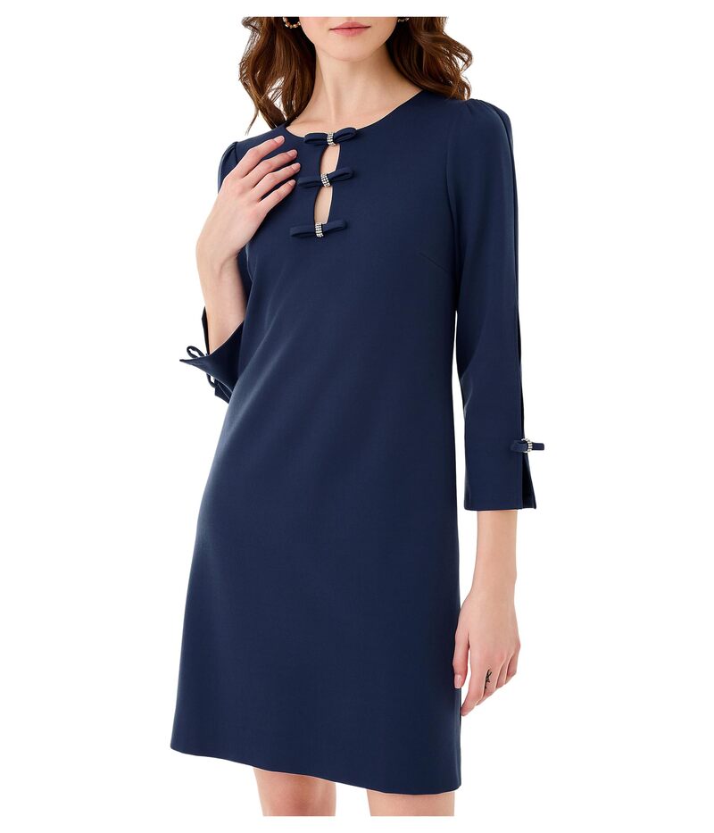 リリーピュリッツァー レディース トップス 衣装 Lilly Pulitzer Leyland Shift Low Tide Navy 米国海軍