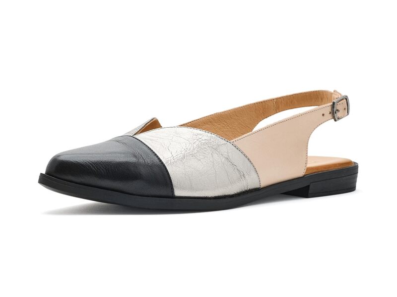 ミズムーズ レディース シューズ サンダル Miz Mooz Florie Sling Back Flats Black Multi 黒いこと