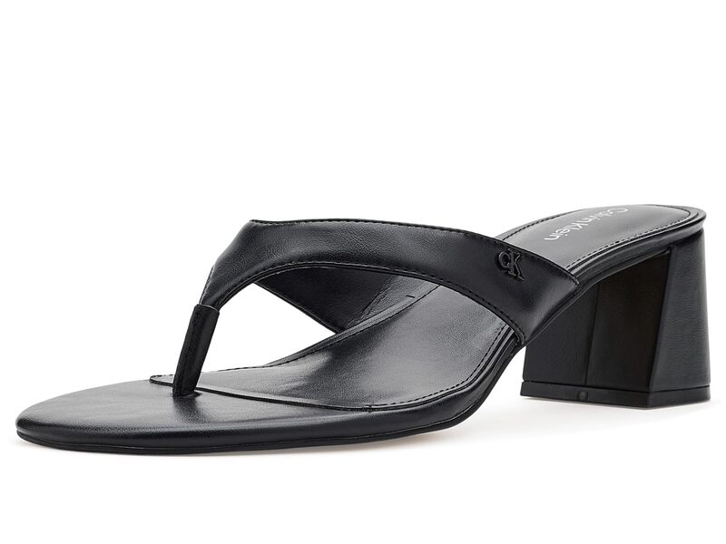 カルバンクライン レディース シューズ ヒール Calvin Klein Locinda Black ブラック｜ReVida 店