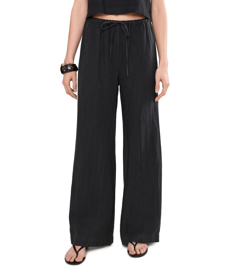マイケルスターズ レディース ボトムス 心地よいズボン下 Michael Stars Marissa Drawstring Pants Black 黒いこと