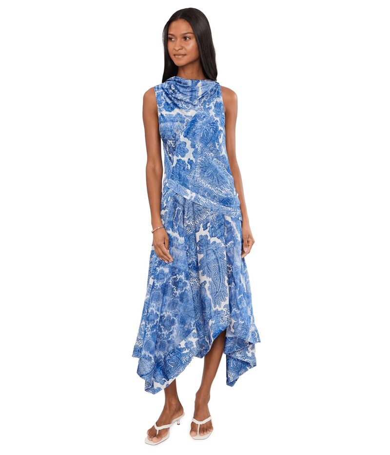 オールセインツ レディース トップス 衣裳 AllSaints Prue Dress Joanne Blue 青碧