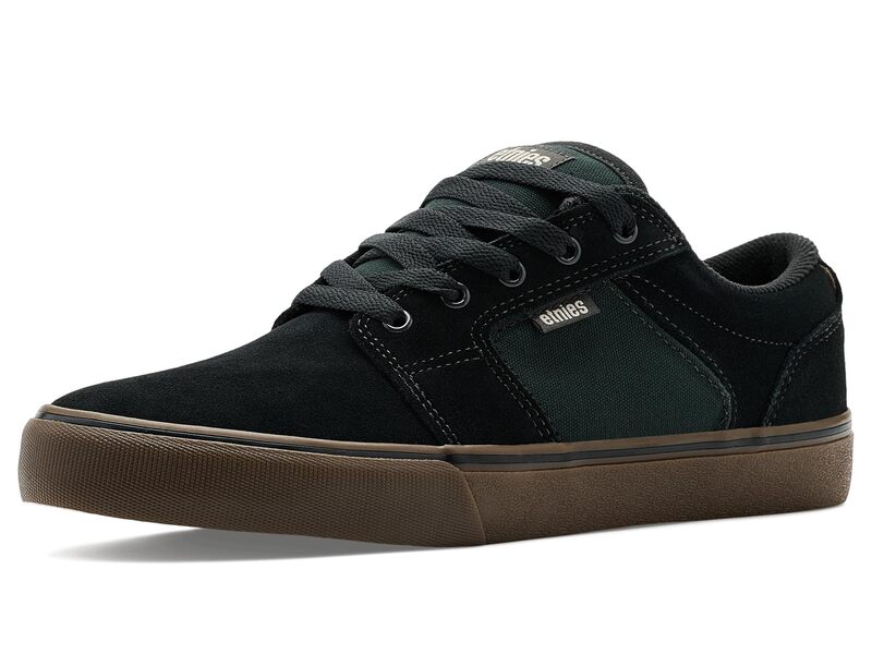 エトニーズ メンズ シューズ スニーカー etnies Barge LS Black/Brown/Green 黒いこと