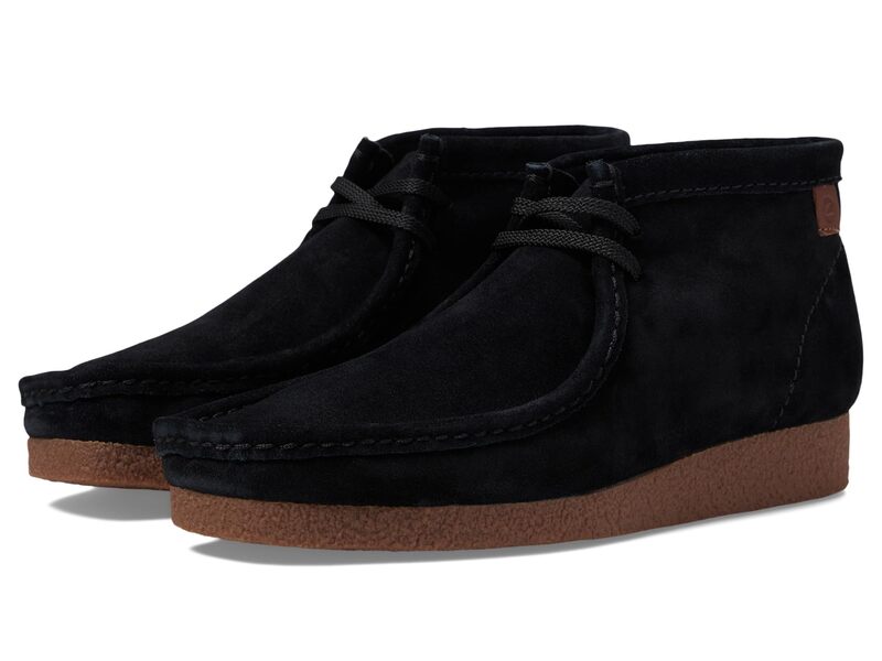 クラークス メンズ シューズ ブーツ・レインブーツ Clarkshacre Boots Black Suede ブラック｜ReVida 店