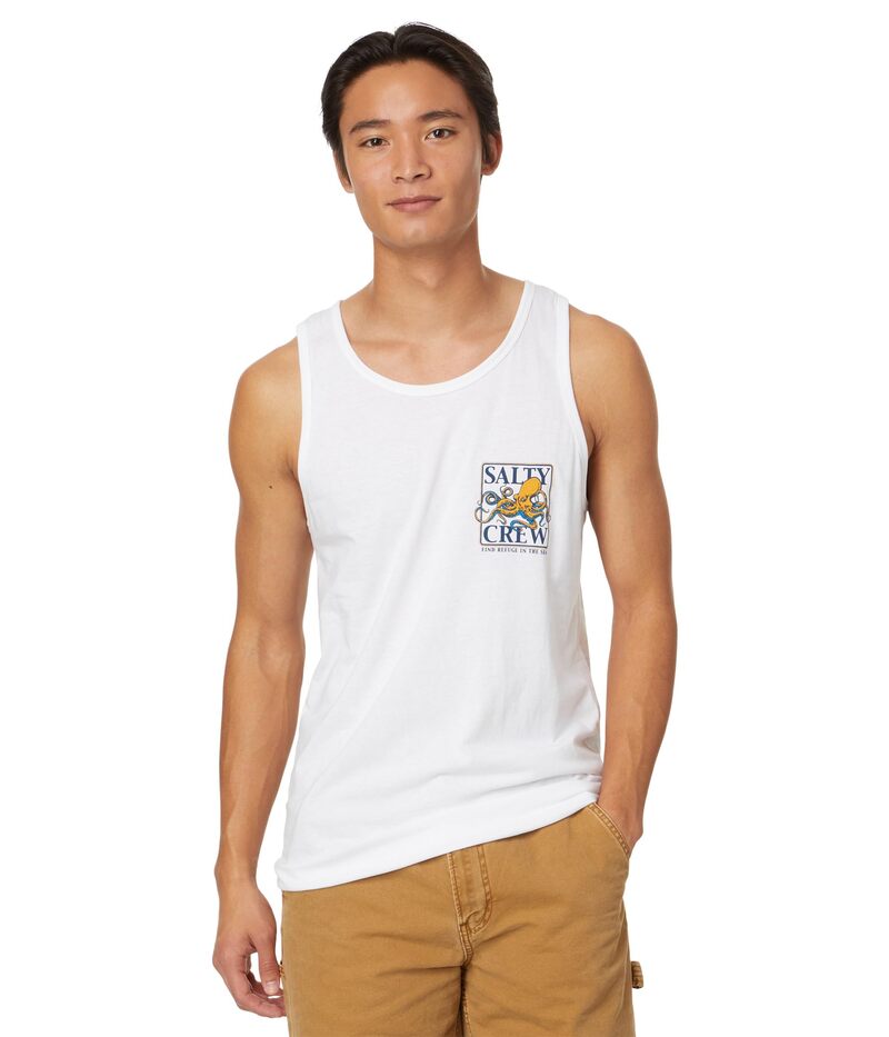 ソルティークルー メンズ トップス プルオーバー Salty Crew Ink Slinger Tank White 白いこと
