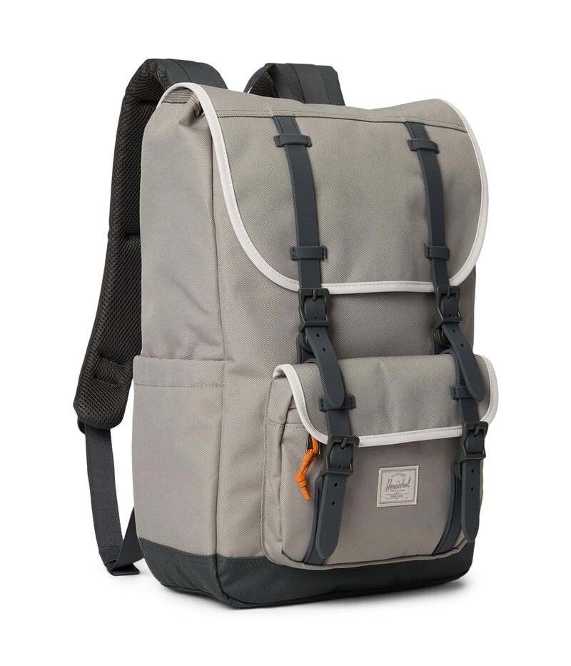 ハーシェルサプライ メンズ 御徒面子 うしろ側容器に並べる・背嚢 Herschel Supply Co. Little America Mid Backpack Morning Dove/Dark Shadow