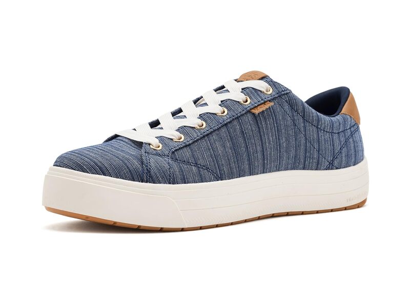 ケッズ レディース シューズ スニーカー スピード競技 Keds Park Lace Up Blue Chambray 青み