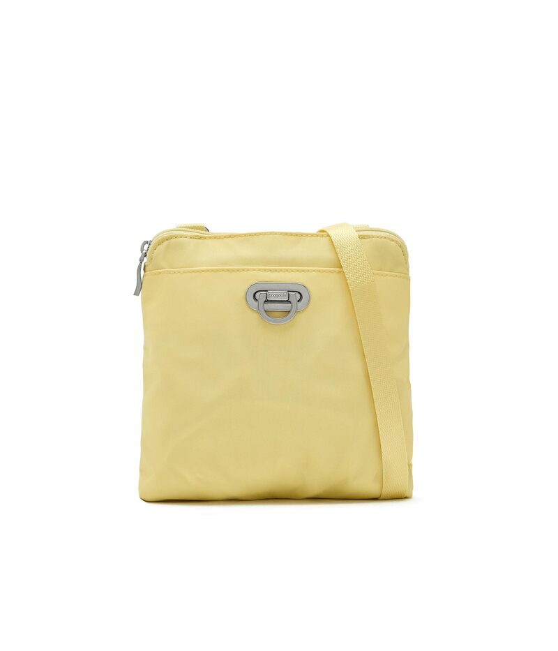 バッガリーニ レディース 御徒面子 ミニ Baggallini Coastal Flip Lock Mini Crossbody Butter Yellow 黄色