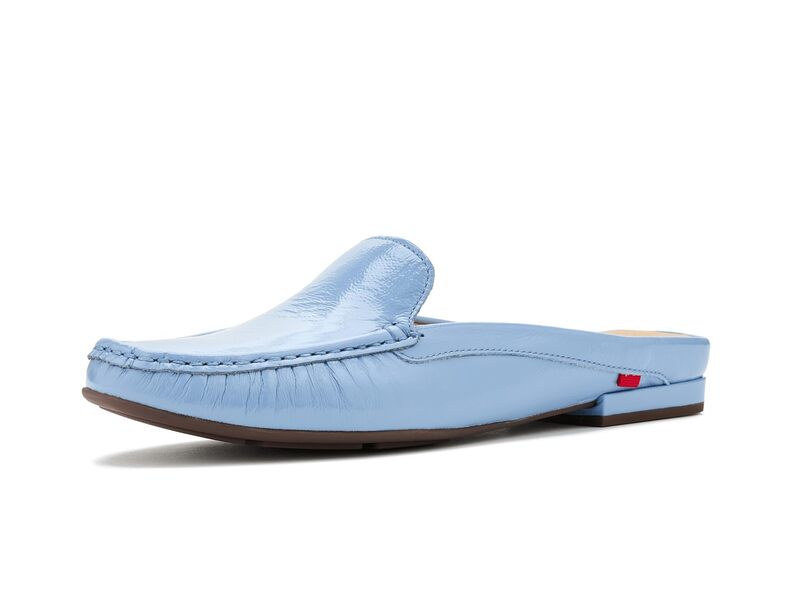 マークジョセフニューヨーク レディース シューズ スリッポン・ローファー Marc Joseph New York Amsterdamulesky Blue Svelte Patent ブルー｜ReVida 店