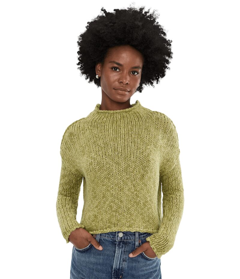 フリーピープル レディース アウター 編み物・プルオーバー Free People Opal Sweater Fresh Sprouts