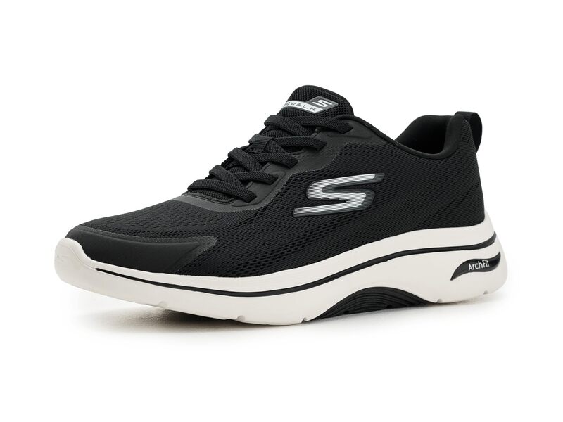 スケッチャーズ メンズ シューズ スニーカー SKECHERS Performance Go Walk Arch-Fit 2.0 Hands Free Slip-In Black/White 白いこと