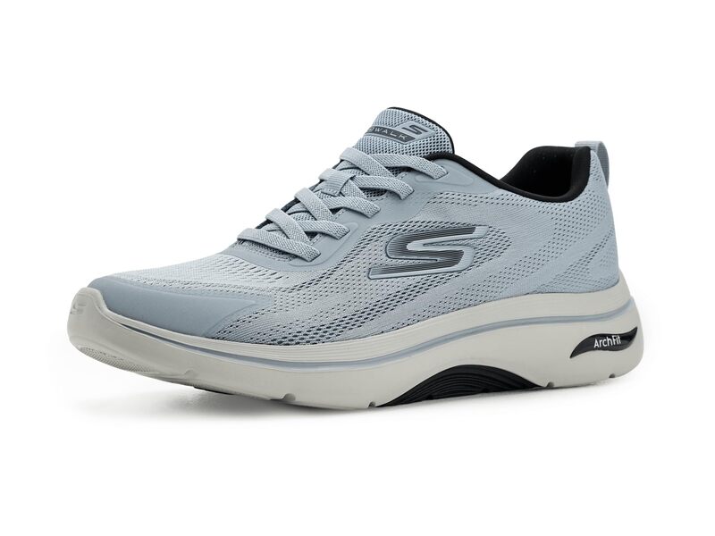 スケッチャーズ メンズ シューズ スニーカー SKECHERS Performance Go Walk Arch-Fit 2.0 Hands Free Slip-In Gray/Black 黒いこと