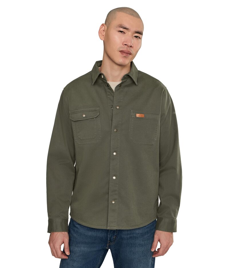 ペンドルトン メンズ トップス プルオーバー Pendleton Twill Work Shirt Green/Ponderosa 緑であること