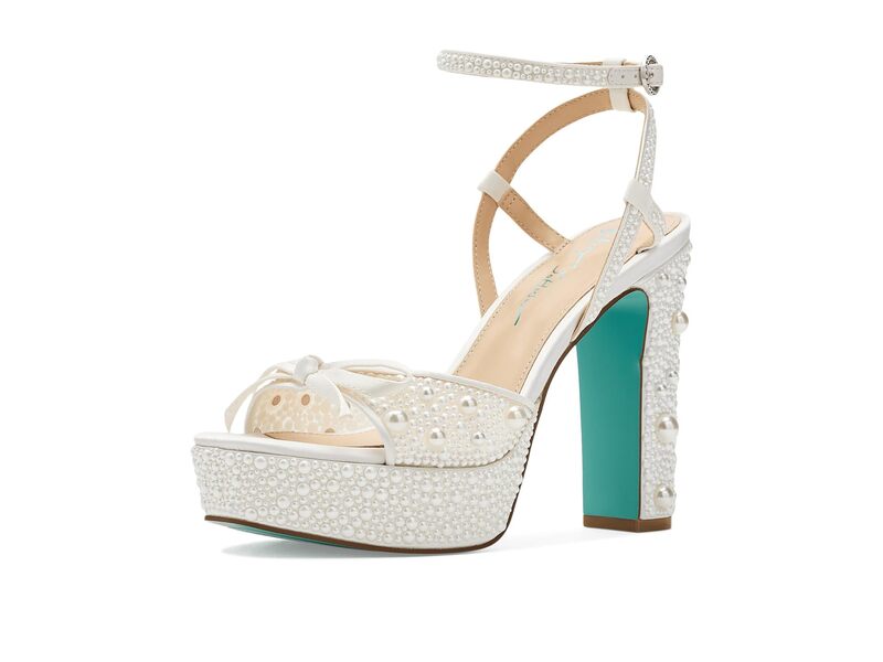 ブルーバイベトシージョンソン レディース シューズ 踵 Blue by Betsey Johnson Enola Pearl パール