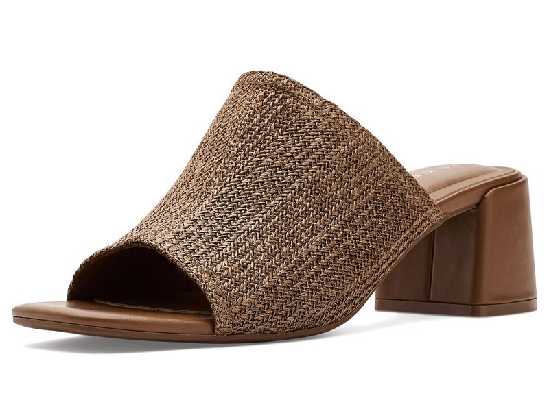 アンクライン レディース シューズ ヒール Anne Klein Flutter Brown Raffia ブラウン|ReVida 店