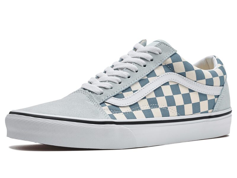 バンズ メンズ シューズ スニーカー Vans Old Skool Checkerboardawn Mist 読み合わせる