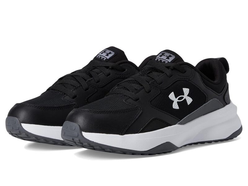 アンダーアーマー メンズ シューズ スニーカー Under Armour Chargedge Black/Castlerock/White 白いこと