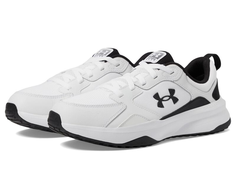アンダーアーマー メンズ シューズ スニーカー Under Armour Chargedge White/White/Black 白いこと