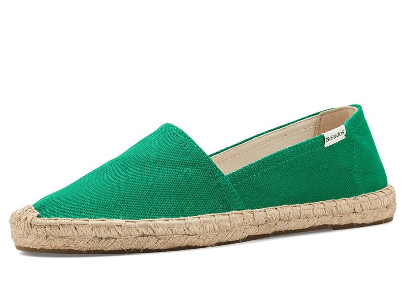 ソルドス レディース シューズ スリッポン・ローファー Soludos Original Espadrille Palmeras Green 緑であること