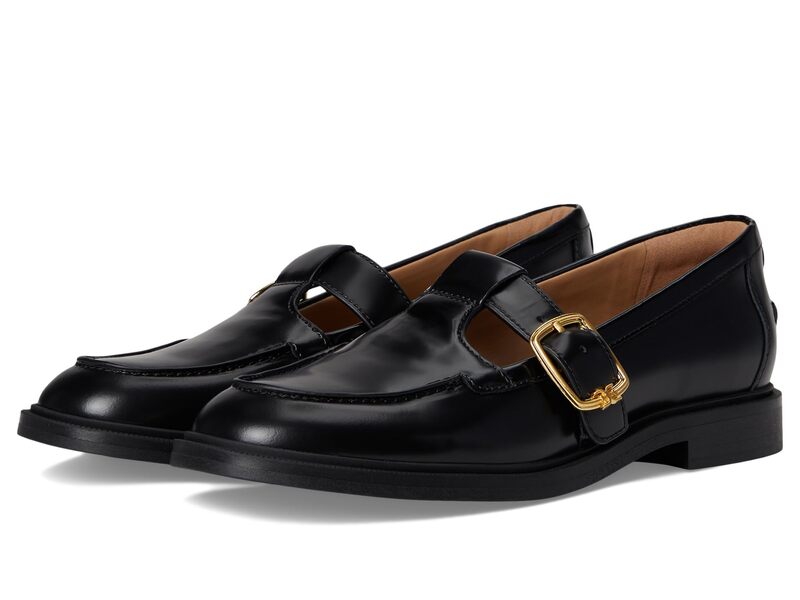 サムエデルマン レディース シューズ スニーカー Sam Edelman Elaina Black Leather ブラック｜ReVida 店