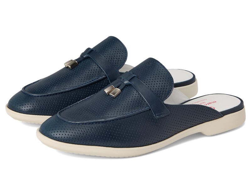 マークジョセフニューヨーク レディース シューズ スリッポン・ローファー Marc Joseph New York Brooklyn RD Navy Napa 米国海軍