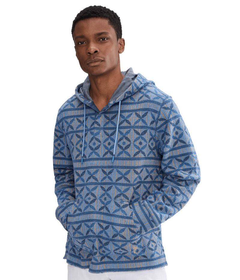 トッミーバハマ メンズ アウター パーカー・スウェット Tommy Bahama Diamante Dunes Baja Hoodie Infinity Sky