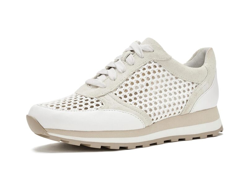 ジョンストンアンドマーフィー レディース シューズ スニーカー レース Johnston & Murphy Piper Crochet Lace-Up White ホワイト｜ReVida 店 45,800円