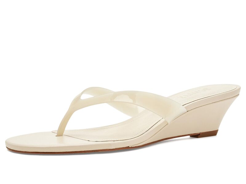 シュッツ レディース シューズ 踵 Schutz Roslyn Wedge Sugar White 白いこと